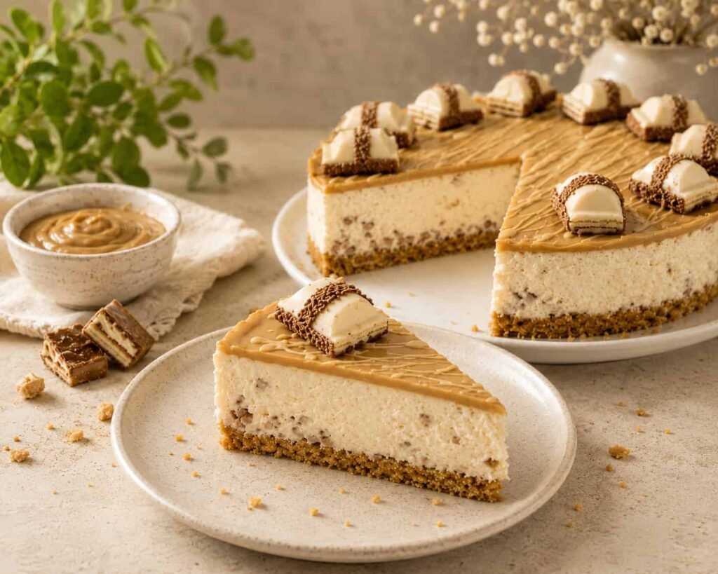 Bijeli Bueno cheesecake s lješnjak kremom