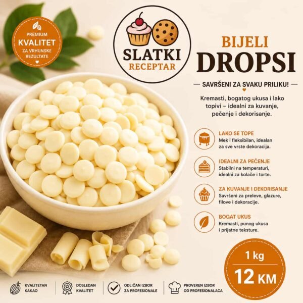 Bijeli Čokoladni Dropsi (2)