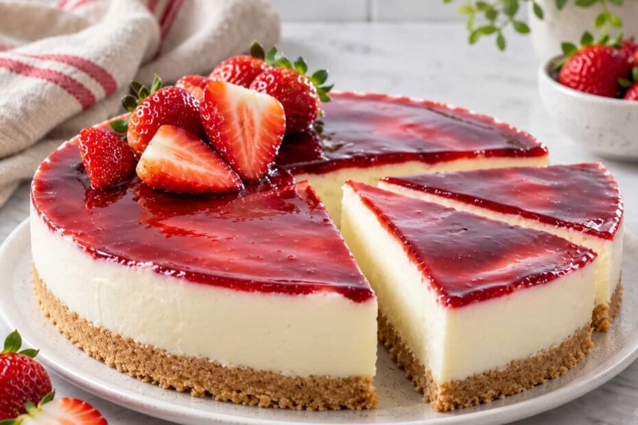 Cheesecake s jagodama s kremastim sirom