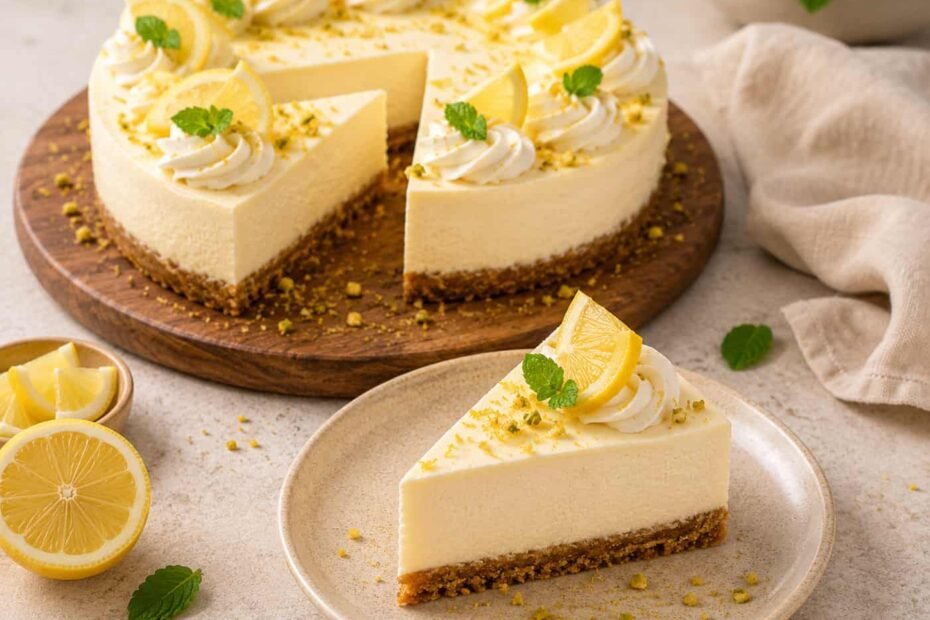 Cheesecake s limunom bez pečenja