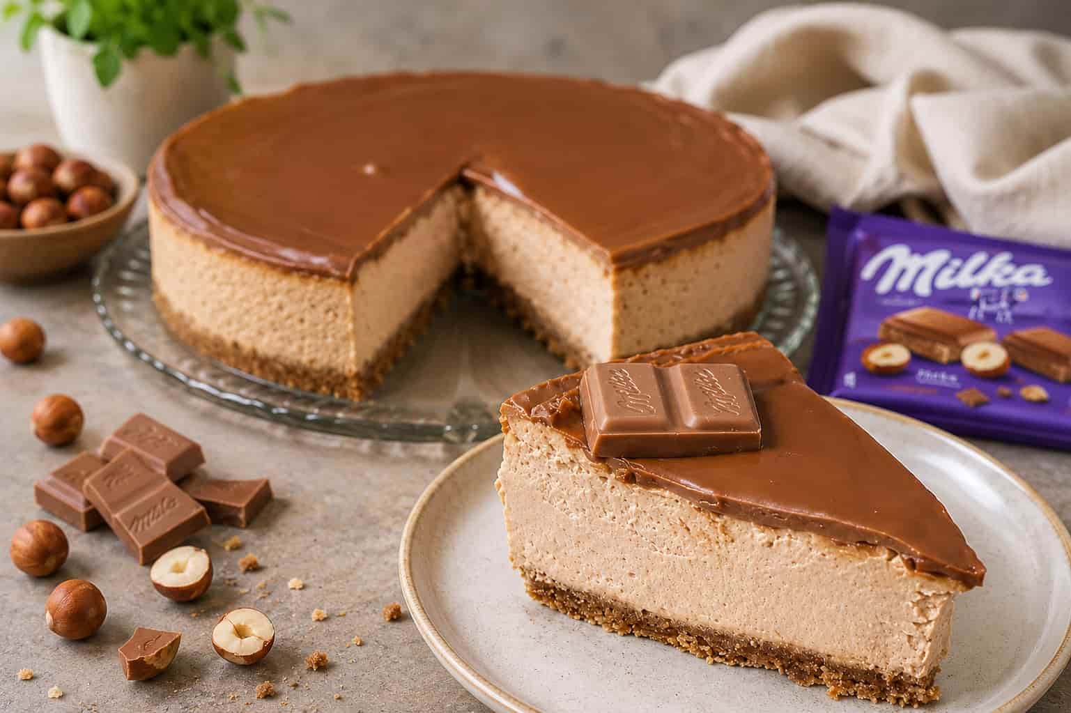 Milka cheesecake s Philadelphia sirom i kremastim filom