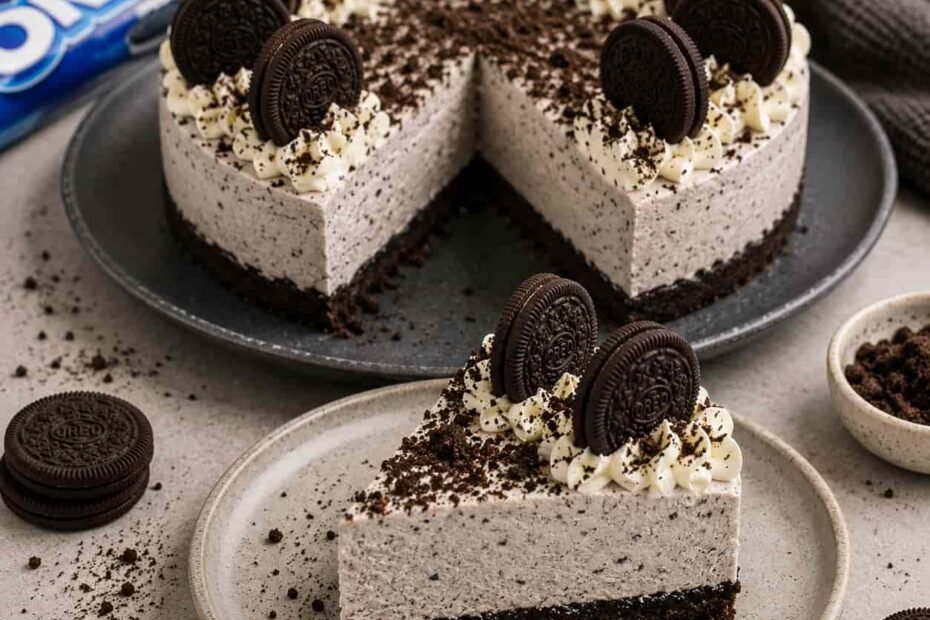 Oreo cheesecake