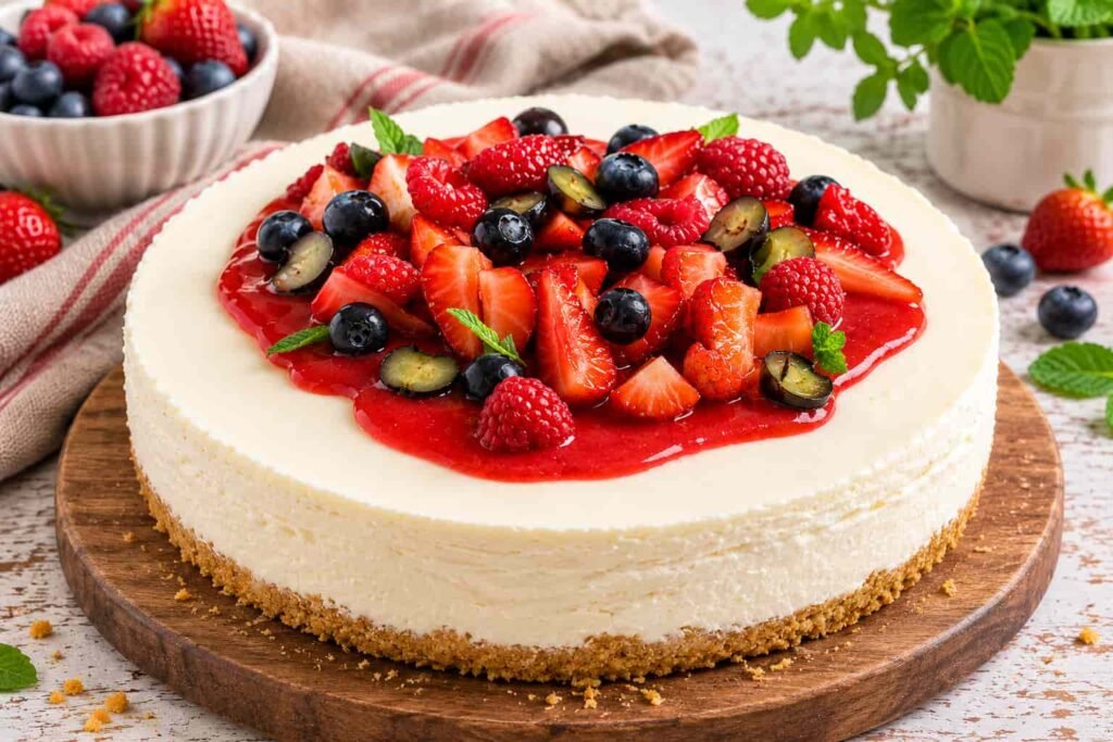 Ricotta cheesecake recept