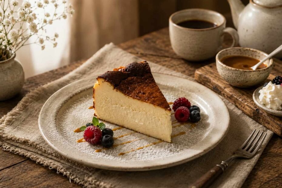 San Sebastian Cheesecake recept
