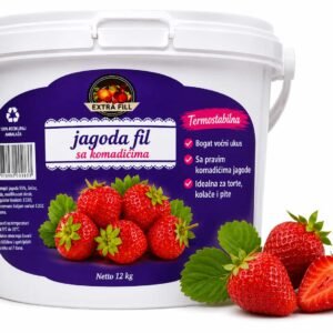 Termostabilni fil od jagode s komadićima
