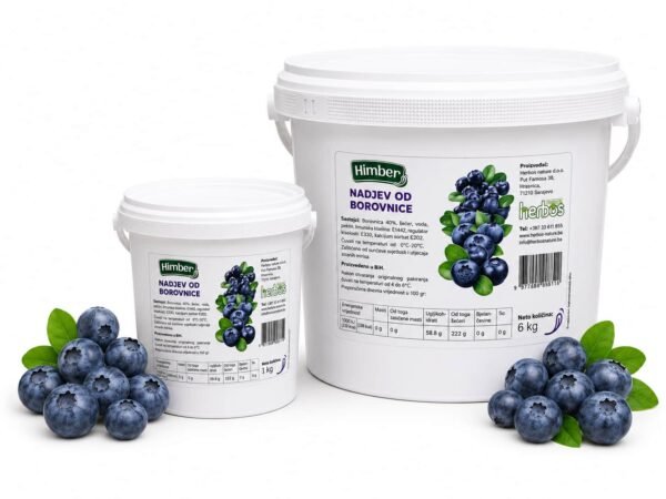 Termostabilni nadjev od borovnice 1 kg i 6 kg