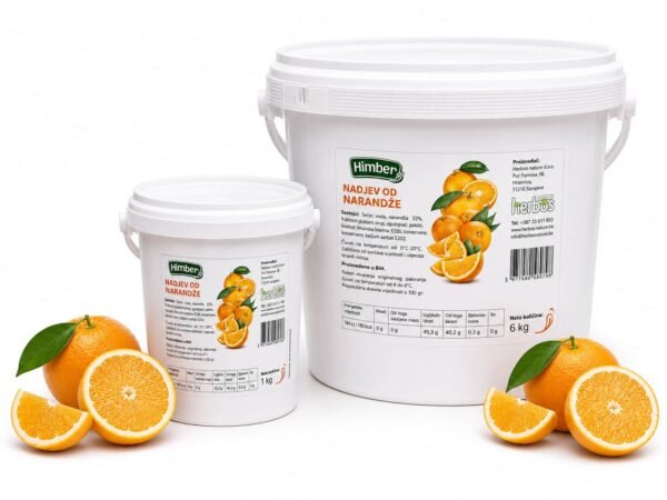 Termostabilni nadjev od naranče 1 kg i 6 kg