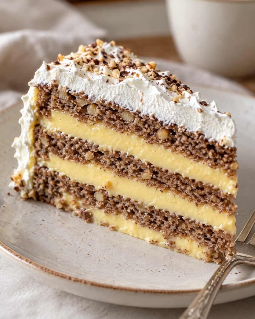 Milka torta – recept s lješnjak korama i dvije čokoladne kreme