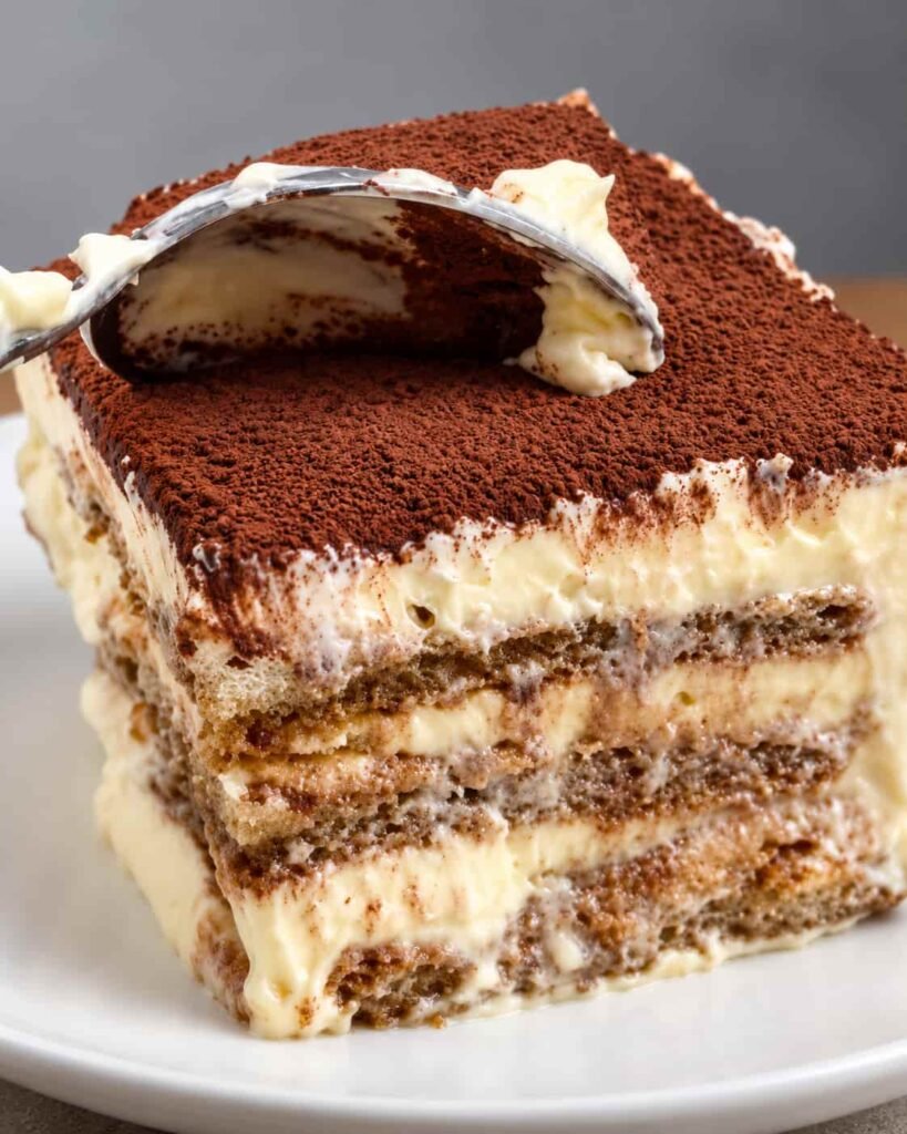 Klasični kremasti tiramisu s mascarponeom