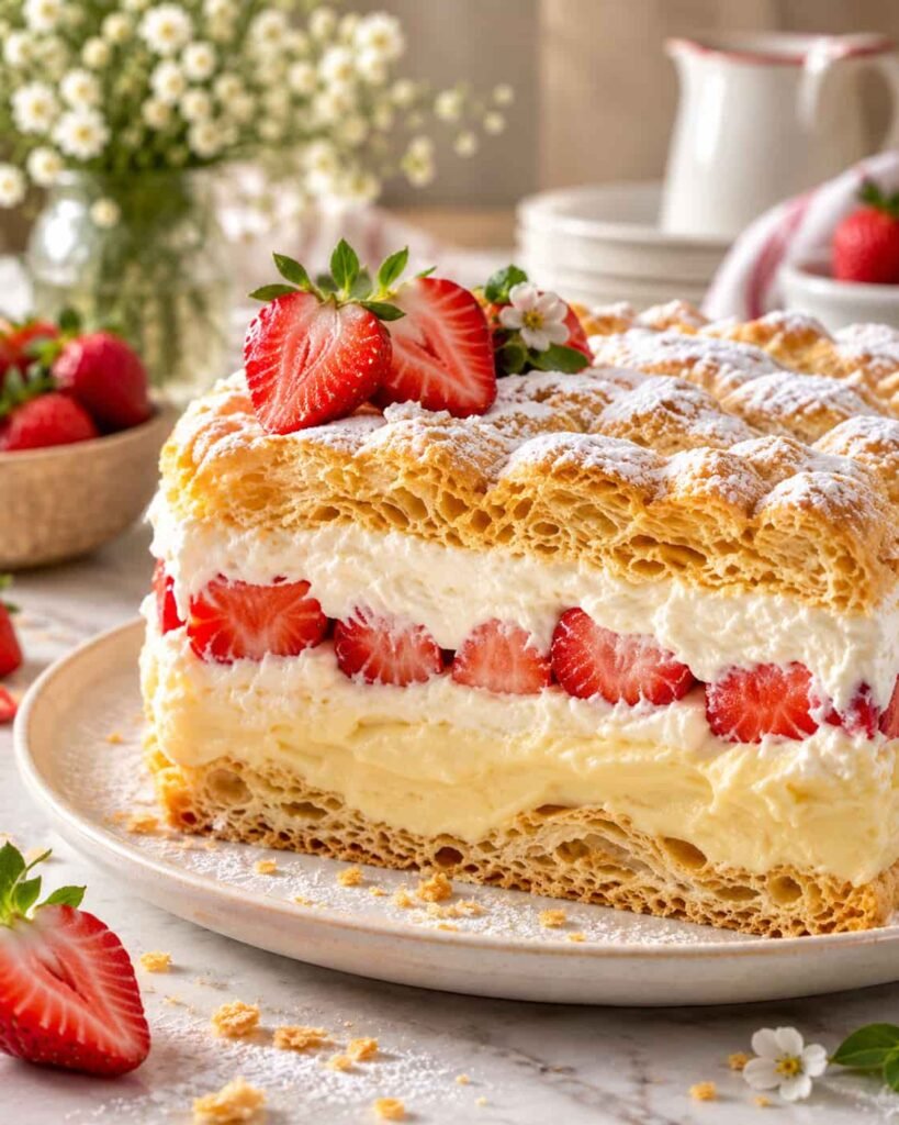 Princes torta s jagodama i kremom od vanilije
