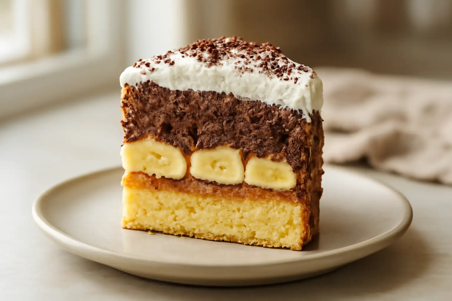 Banana split kolač