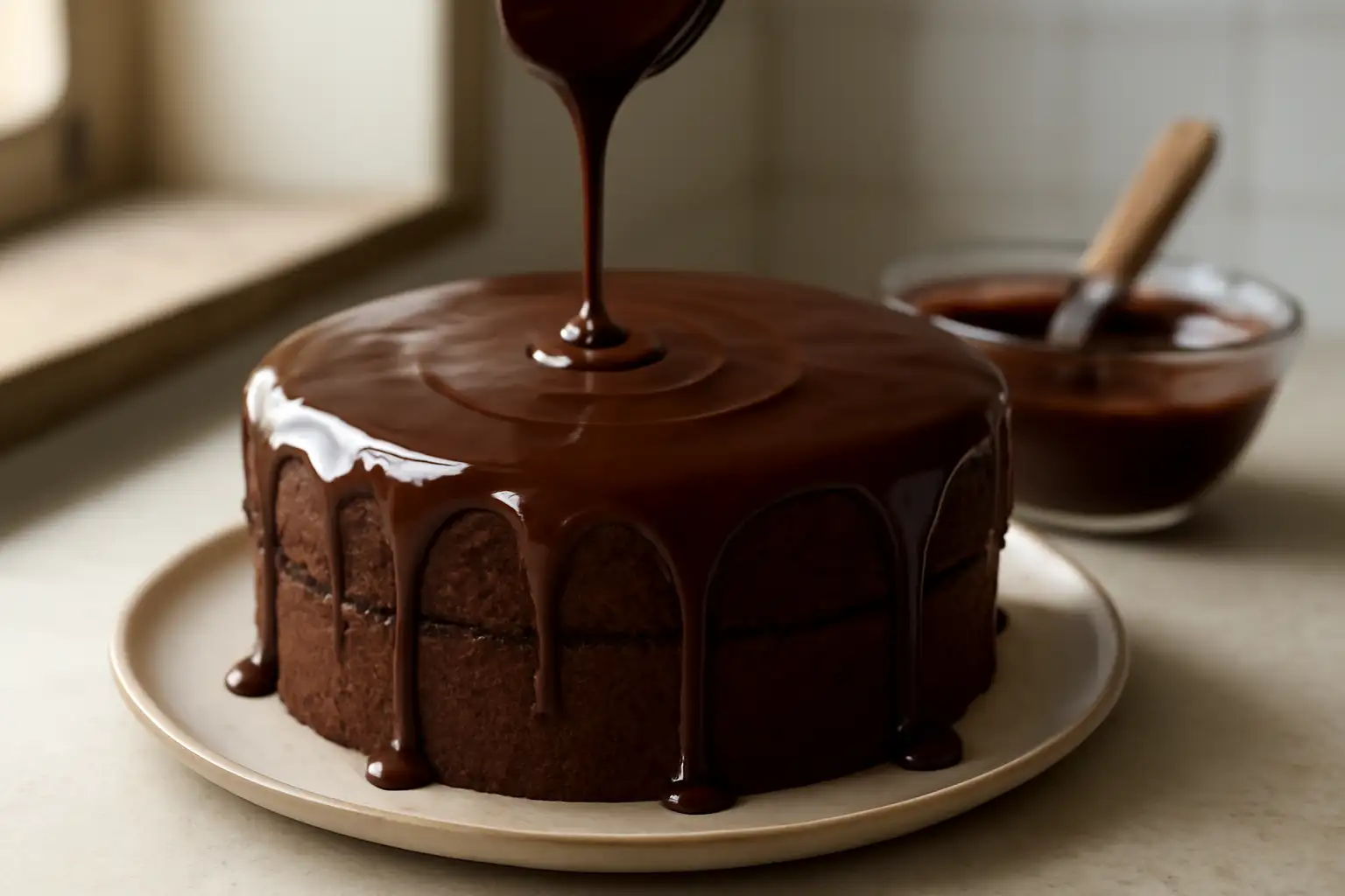 Čokoladni ganache od tamne čokolade i slatkog vrhnja