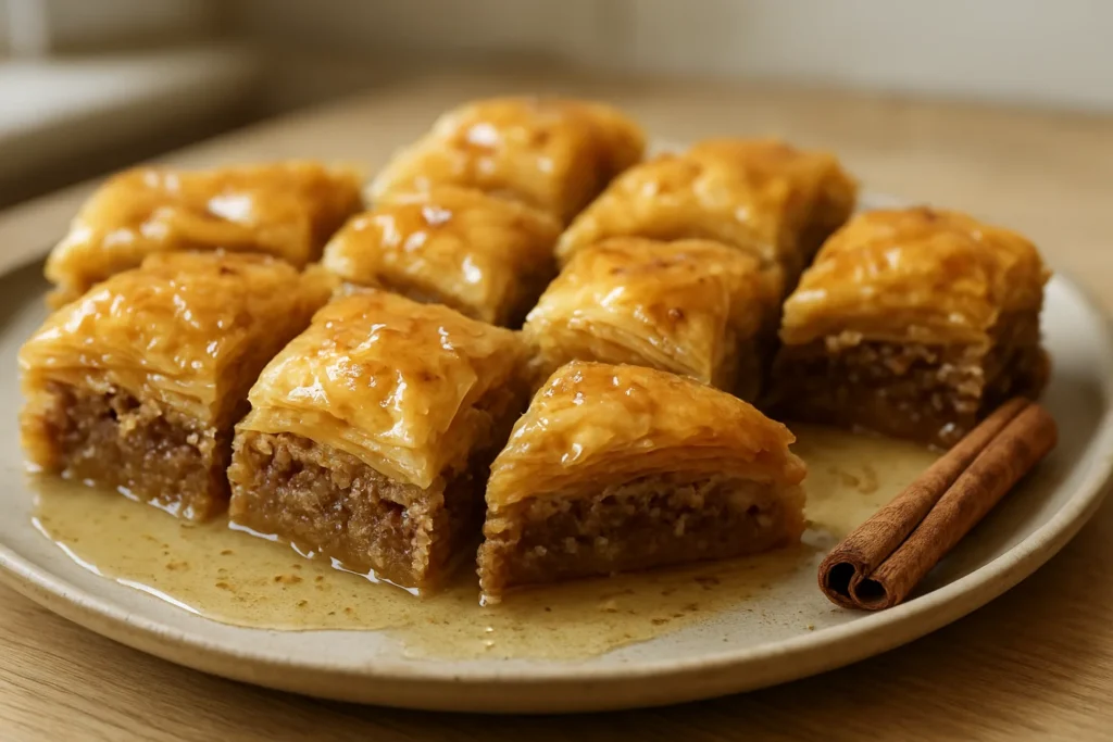 Grčka baklava s medom