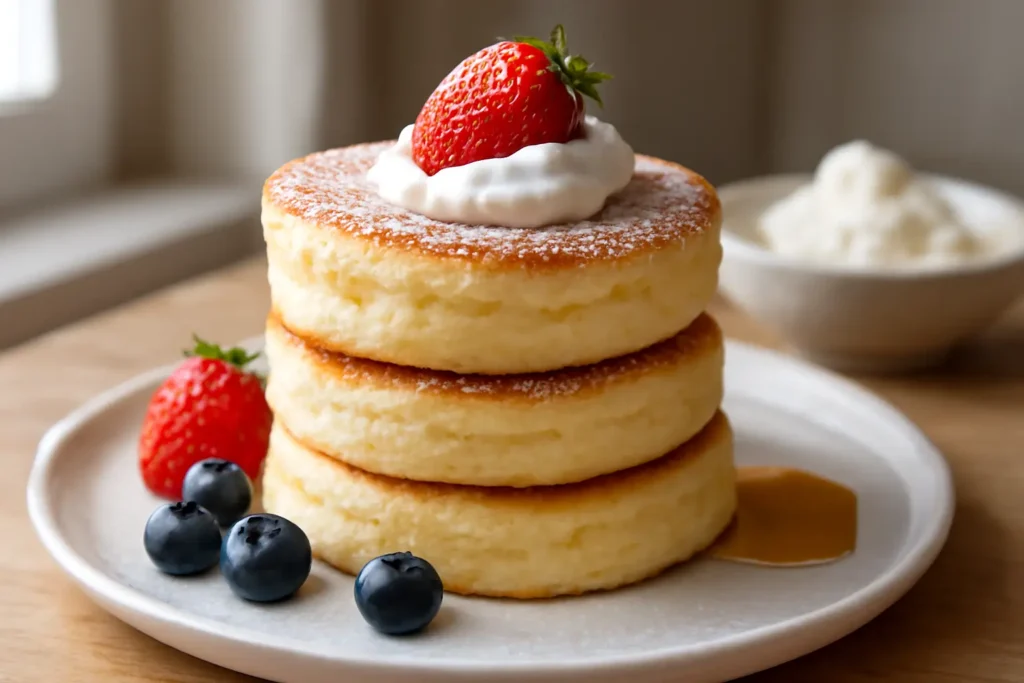 Japanske soufflé palačinke