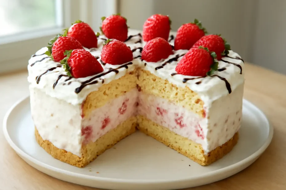 Jogurt torta s jagodama