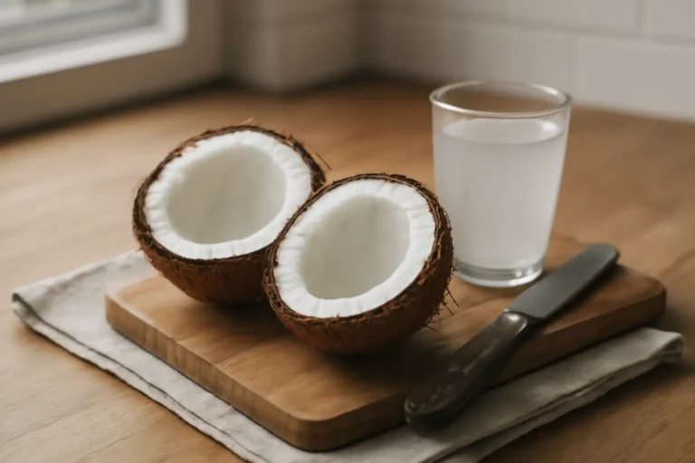 Kako otvoriti kokos i izvaditi pulpu – korak po korak