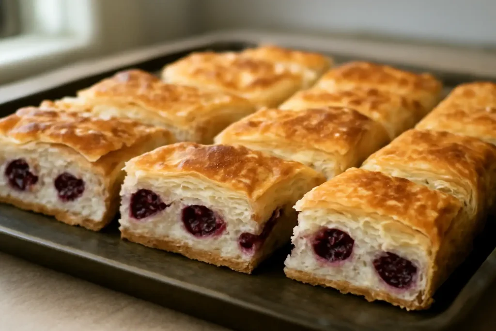 Švapska pita s višnjama, jogurtom i grizom