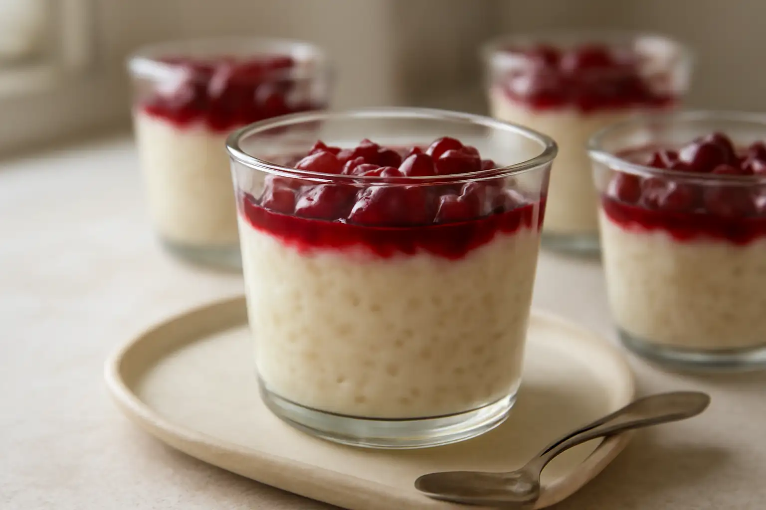 Tapioka puding s limunovom koricom