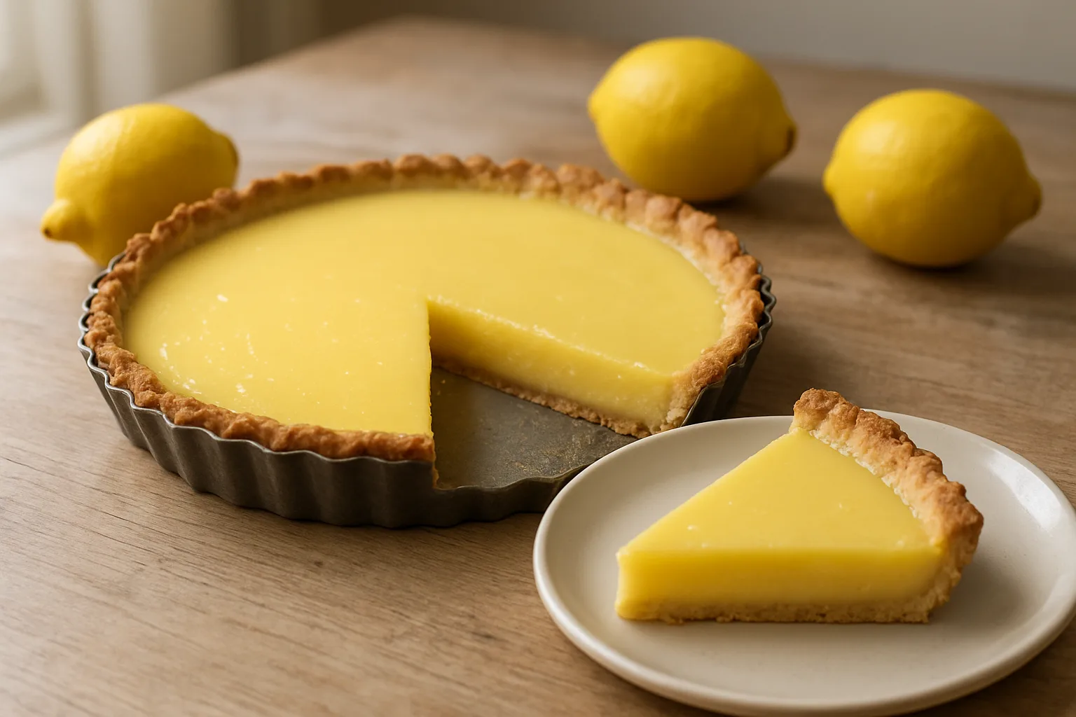 Tart s limunom (tarte au citron)