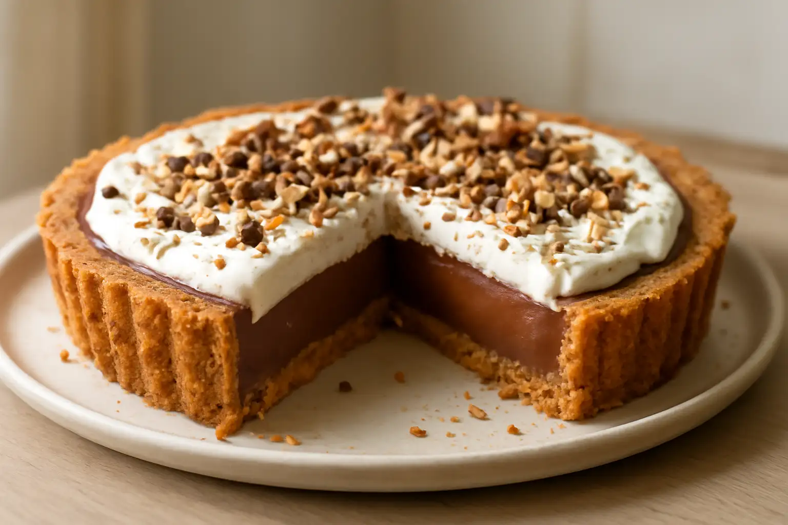 Tart s Nutellom i mascarponeom bez pečenja
