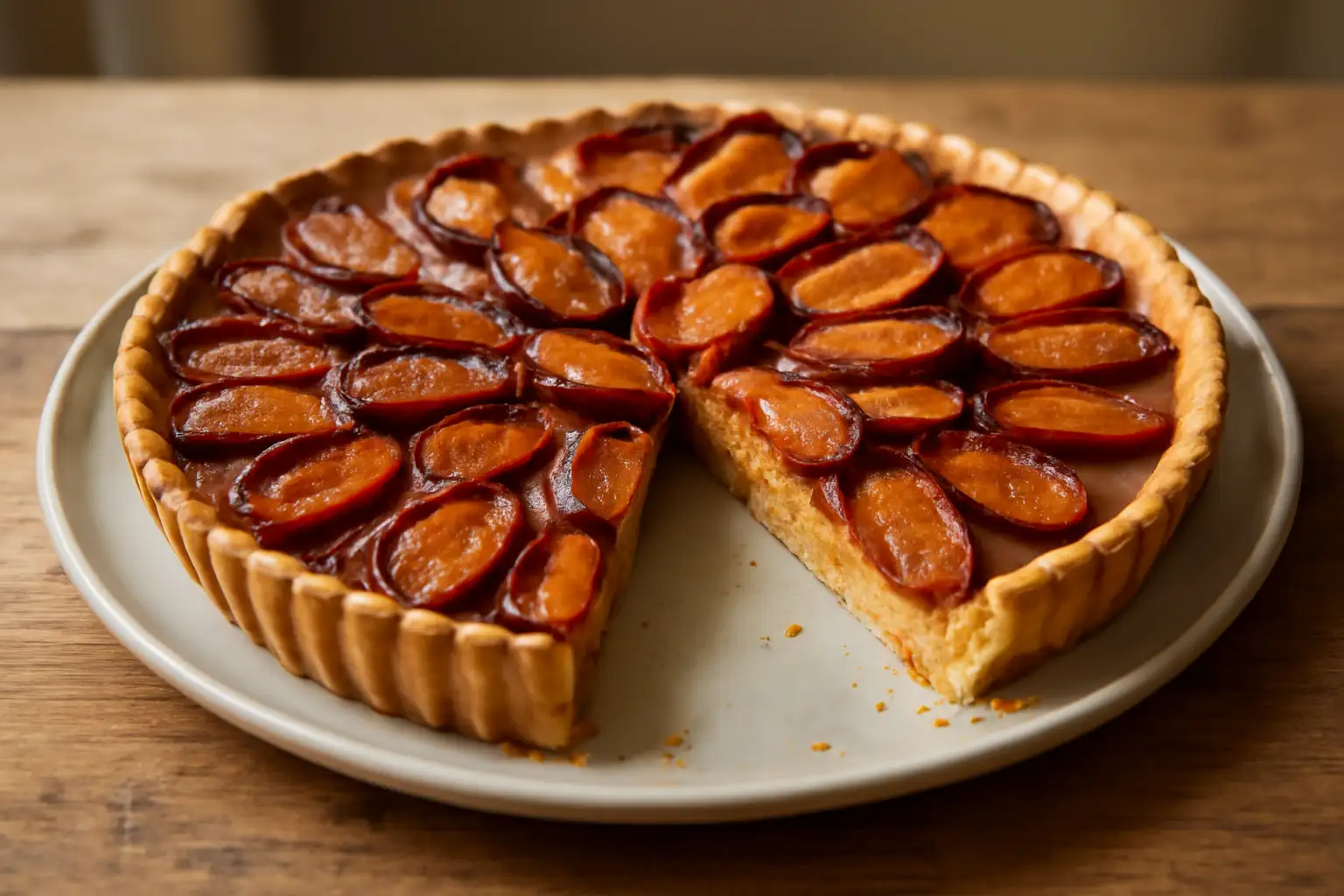 Prhki tart sa šljivama