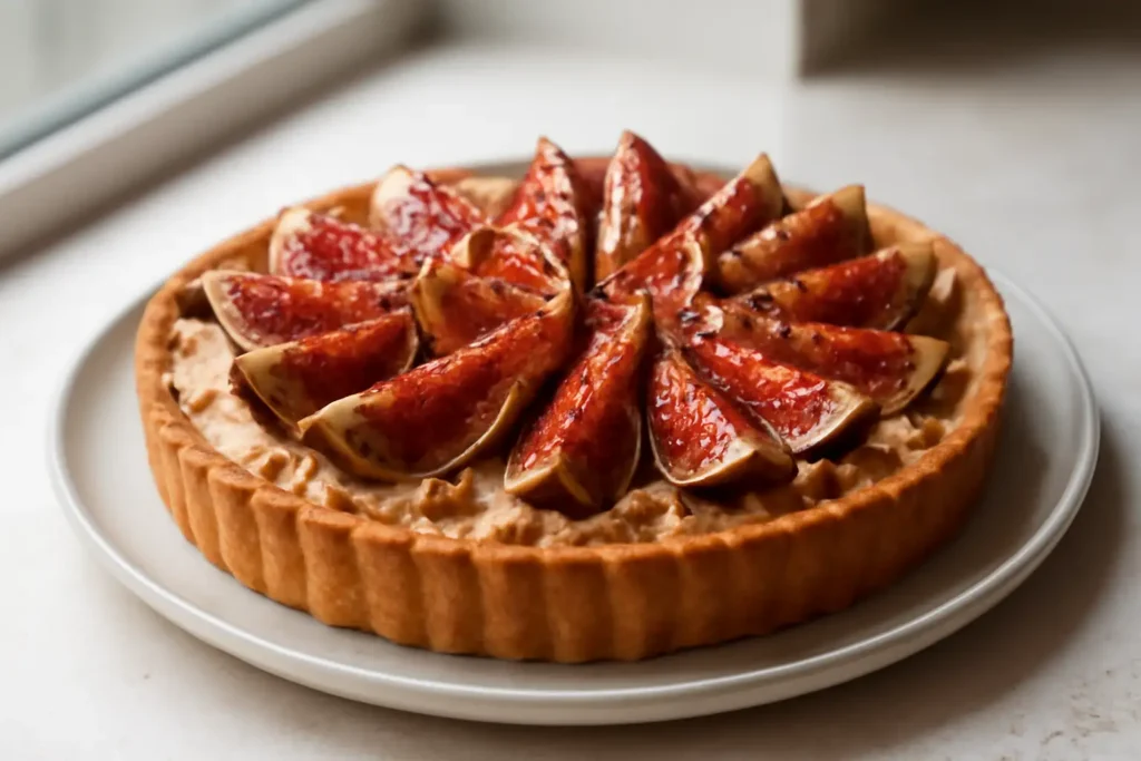 Tart sa smokvama i bademovom kremom