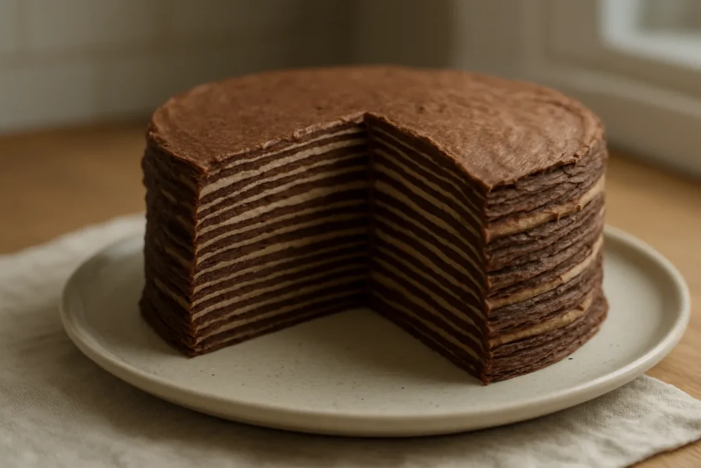 Čokoladna torta od palačinki