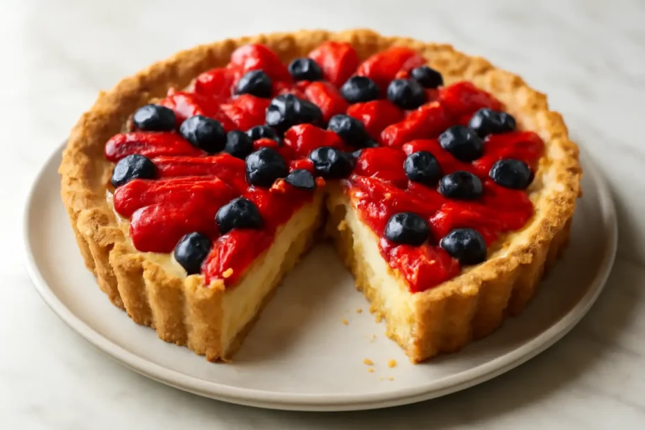 Voćni tart s vanilija kremom